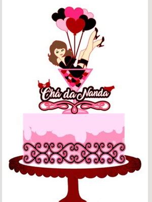 Arquivo De Corte Topo De Bolo Cha De Lingerie Compre Produtos Personalizados No Elo7
