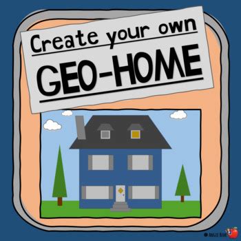 Create Your Own Geo Home Geometry Unit Project With Dot Paper Tpt