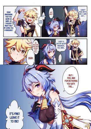 Working Overtime With Ganyu Luscious Hentai Manga Porn