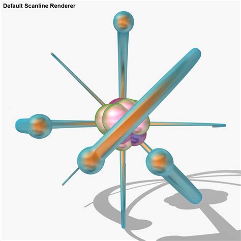Atom 3 3D Model $9 - .max .fbx .obj .3ds - Free3D