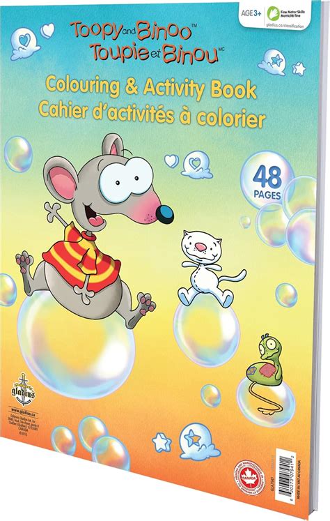 Toopy and Binoo Toopy & Binoo Activity Book, multi : Amazon.ca: Home