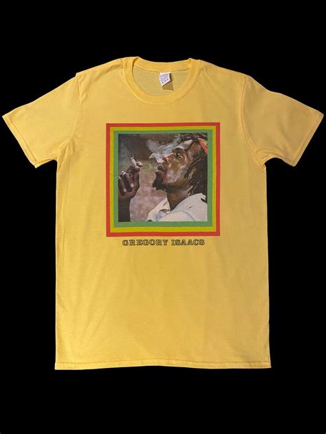 Gregory Isaacs T Shirt The Cool Ruler Night Nurse Jamaican Etsy Uk