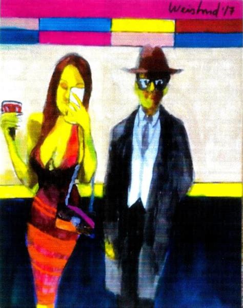 Looking For Mr Right Selfie Watercolor By Harry Weisburd Absolutearts