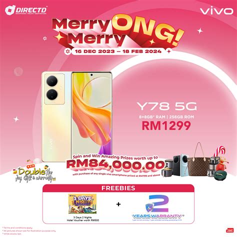 Directd Retail And Wholesale Sdn Bhd Online Store Vivo Y78 5g 8gb