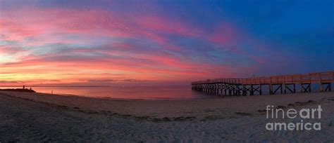 Exquisite Panoramic Beach Sunset Photograph by Yiorgos Sakelaris - Fine Art America