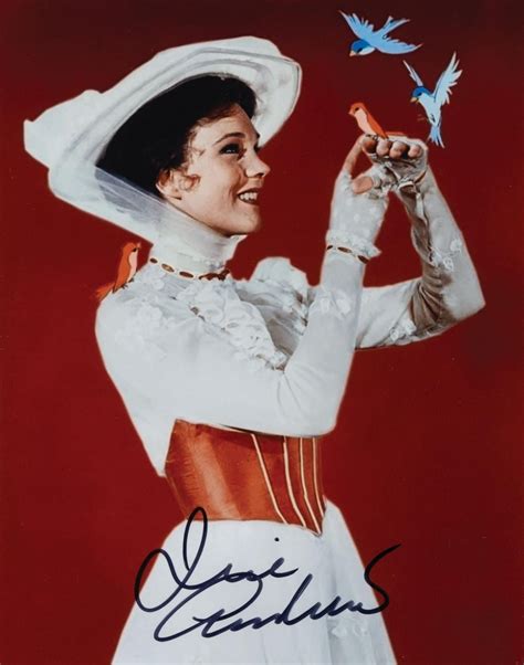 Julie Andrews Signed Photo from Mary Poppins. - Van Eaton Galleries