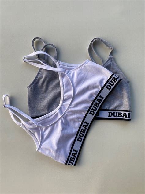 Pack X Corpi Os Dubai Sport Gris Y Blanco Dubai Bikinis Lingerie
