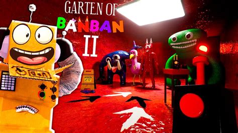 БАНБАН 2 ГЛАВА НОВЫЙ БОСС ВСЕ СЕКРЕТЫ Garten Of Banban 2 Gameplay