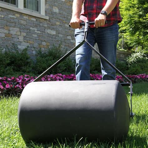 Home Brinly-Hardy Lawn Mower Roller Push Tow Behind Rider Tractor ...