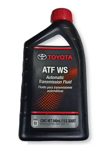 Aceite Transmision Caja Automatica Toyota Atf Ws MercadoLibre