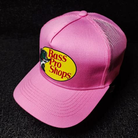 bass pro shops pink trucker cap mens fashion watches accessories