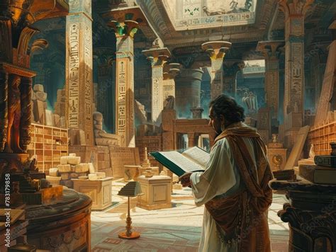 Library Of Alexandria Papyrus Scrolls Lost Inventions An Inventor