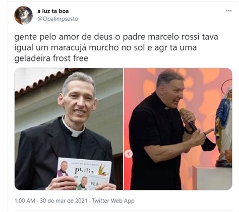 Óstia ou whey Padre Marcelo Rossi viraliza nas redes sociais