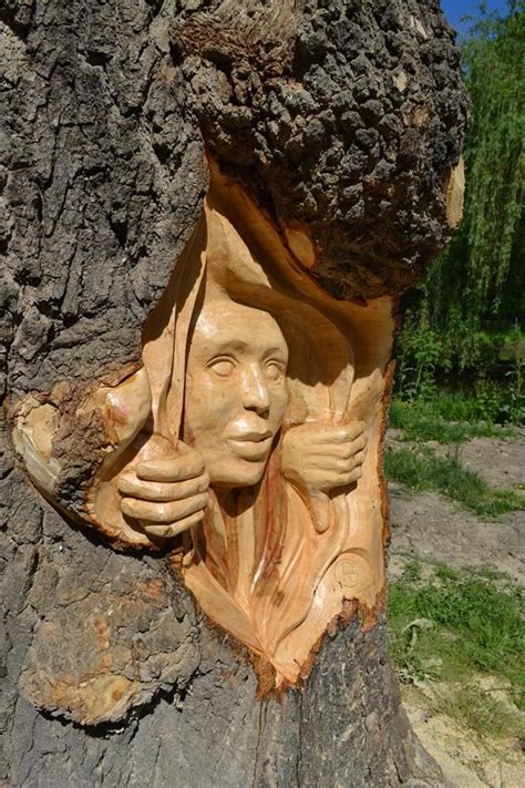 Romanian Artist Turns Tree Stumps Into Beautiful Artworks Wood