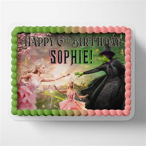 Wicked Movie 2024 Edible Cake Toppers – Ediblecaketopper
