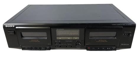 Find Bid On Lot 119 Sony Stereo Cassette Deck TC Now For Sale