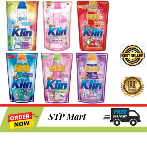 Jual SOKLIN LIQUID Deterjen Cair KONSENTRAT 720ML SO KLIN CAIR