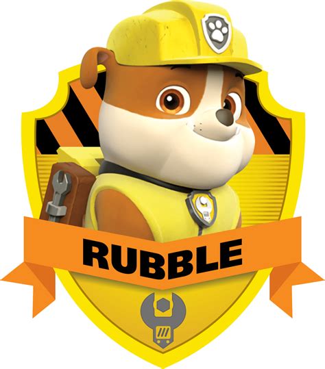 Patrulha Canina Png Imagens Png Rubble Paw Patrol Paw Patrol Images