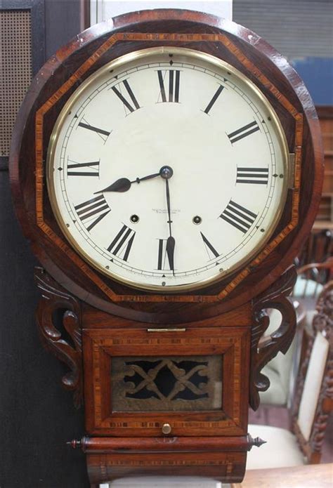 A New Haven Clock Company Wall Clock Circa With Original