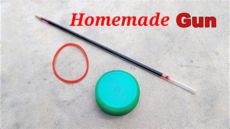 How To Make Rubber Band Pen Gunpen Slingshot Homemade Pen Gunviral