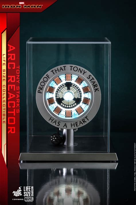 Hot Toys LMS Iron Man Tony Starks Arc Reactor Hot Toys Complete Checklist