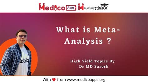 What Is Meta Analysis Youtube