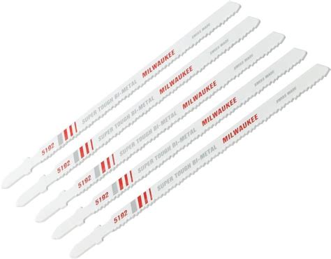 Amazon.com: Milwaukee 48-42-5192 Hojas de sierra caladora bimetálicas ...