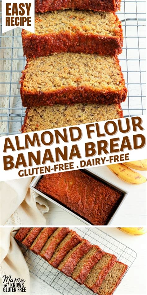 Almond Flour Banana Bread Mama Knows Gluten Free