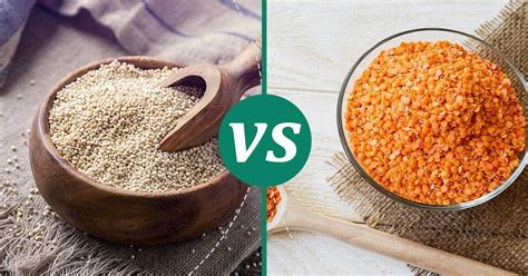 Red Lentils Vs Quinoa Nutrition Showdown