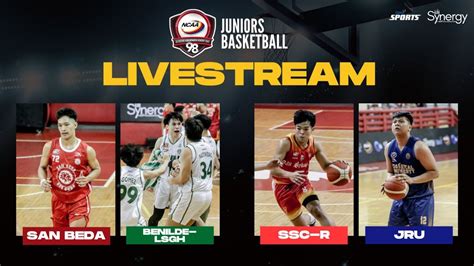 Ncaa Season San Beda Vs Benilde Lsgh San Sebastian Vs Jru Jrs