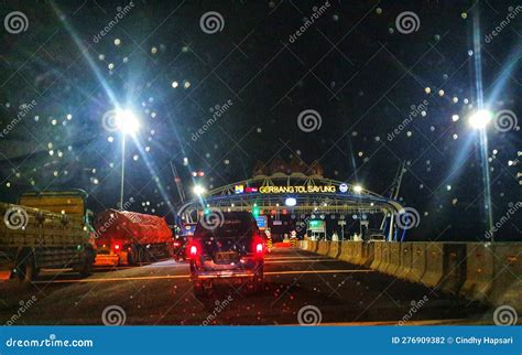 Demak Indonesia In April 2021 Sayung Toll Gate In Demak Which Is One