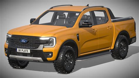 Ford Ranger Wildtrak 2023 Buy Royalty Free 3d Model By Zifir3d 0cd1d29 Sketchfab Store