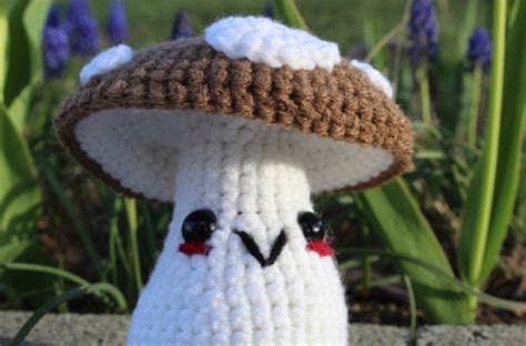 Maslow The Mushroom Doll Crochet Pattern Crochet Pattern Etsy