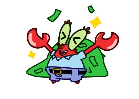 Mr Krabs Transparent