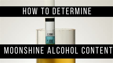 How to Determine Moonshine Alcohol Content – HowtoMoonshine