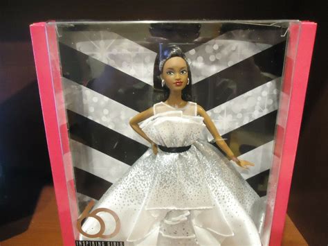 2019 Barbie Doll 60th Anniversary Celebration African American Fxc79 Ebay