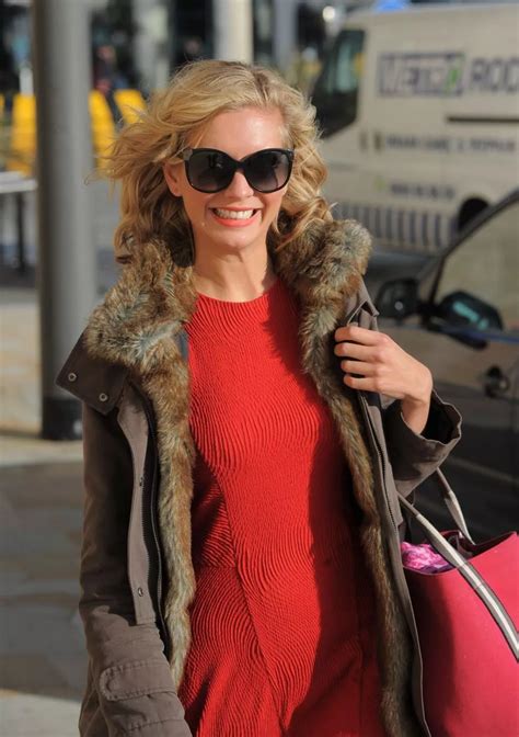 Rachel Riley Taking The Ice Bucket Challenge At Old Trafford