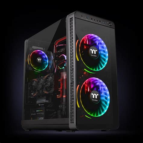 Riing Plus 20 RGB Case Fan TT Premium Edition Single Fan Pack With