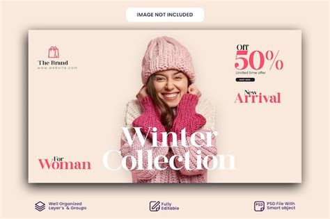 Premium Psd Winter Fashion Sale Social Media Post Or Banner Design