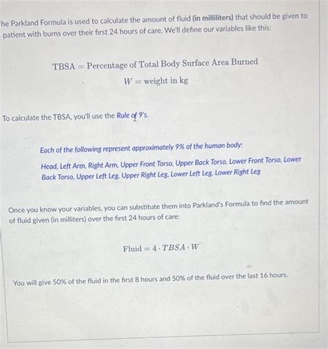 Solved he Parkland Formula is used to calculate the amount | Chegg.com