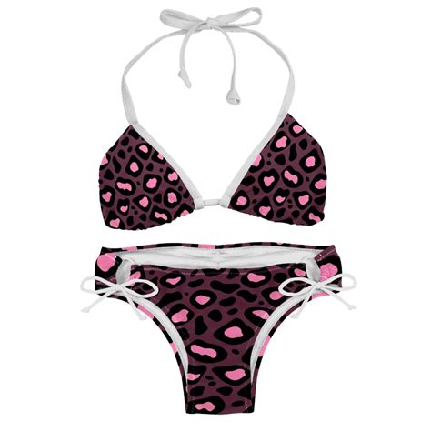 Chooh Artot Bikini Set For Women Two Piece Swimsuit Sex Swimwear Sizes XS XXL Leopard Print