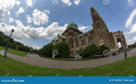 Lapso De Tiempo De La Iglesia Y Del Cielo Fisheye Metrajes Vídeo de