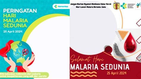 Link Twibbon Hari Malaria Sedunia Beserta Cara Membuatnya