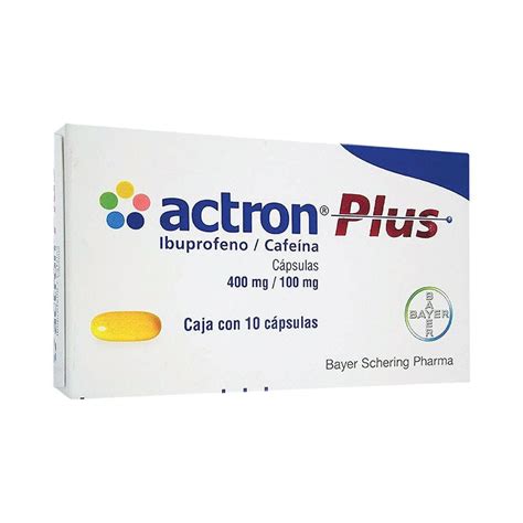 Actron Plus Mg Mg C Psulas