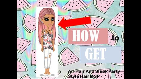 Ari Hair And Sleek Hair Msp Youtube