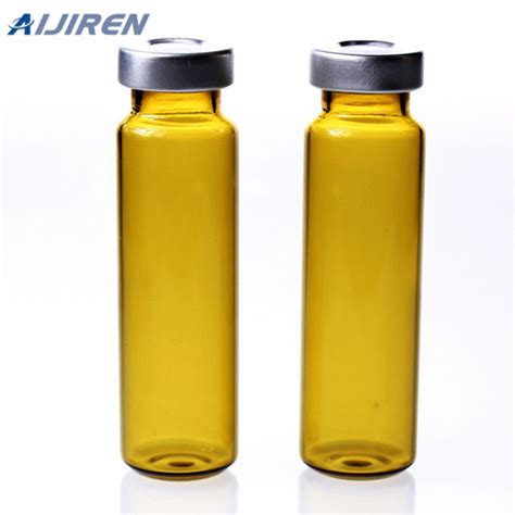 Iso9001 18mm Crimp Headspace Glass Vials For Sale USA Aijiren HPLC Vials