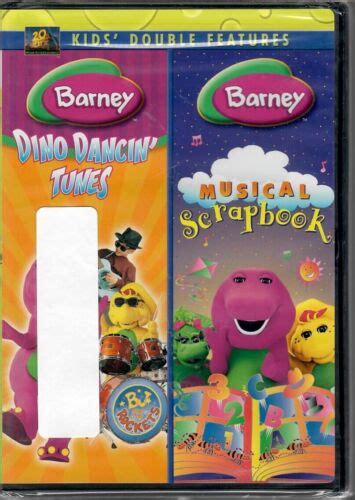 Barney Dino Dancin Tunesmusical Scrapbook Dvd 2015 2 Disc Set Ebay