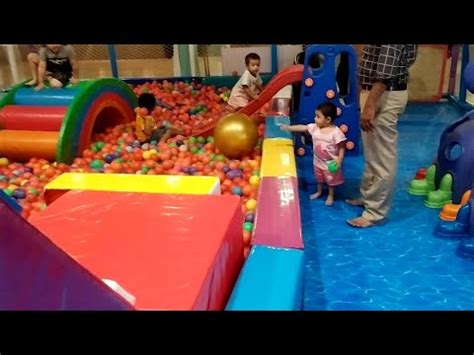 Baby Playing In Ball Pool Slide Shortvideo Babyangel Youtube