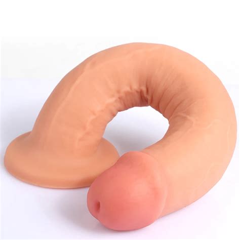 Ultra Soft Liquid Silicone Anal Dildo Hugedildo