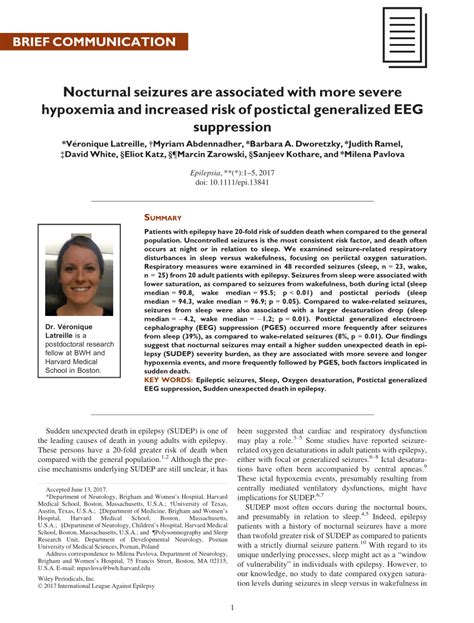 (PDF) Nocturnal seizures are associated with more severe hypoxemia and ...